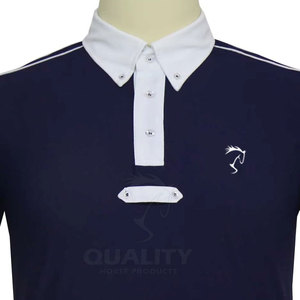 Chemise d'équitation professionnelle pour hommes avec chemise d'équitation en tissu extensible et flexible - Product Image 2