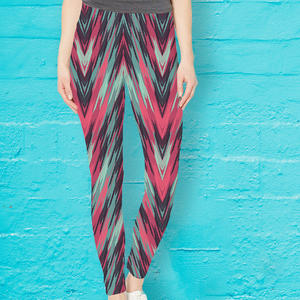 Femmes Ultra Doux Taille Haute V-Forme Butt Lifting Gym Sport Yoga Legging Séchage Rapide Et Taille Élastique-Vente En Gros - Product Image 5