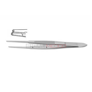 Forceps de fixation conjonctivale Thorpe, acier inoxydable allemand, instruments chirurgicaux ophtalmiques manuels, certifiés CE pour la conjonctive - Product Image 1