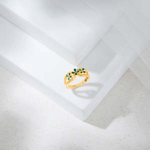นาฬิกาแหวนทองแฟชั่น Botanic Bliss - Product Image 1