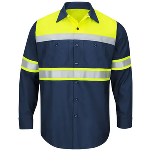 Chemises polo de travail, vêtements de travail, bande réfléchissante, polos de sécurité, polos de sécurité personnalisés pour la construction, sécurité - Product Image 3