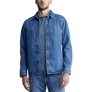 Custom Made Wholesale Rate <b>Men</b> <b>Denim</b> <b>Jacket</b> High Quality Reasonable Price Casual Wear <b>denim</b> <b>jacket</b> for <b>men</b> With In New Style - Product Image 5