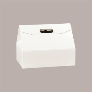 Papel de Fibra Blanco para Asas de Cajas, Cartón Marfil Personalizable para Snacks, Capacidad 750gr/1kg, 335x235x250 mm, 10 Unidades, Autoadhesivo - Product Image 3
