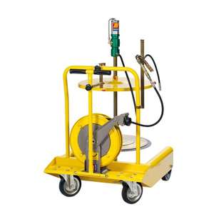 Meclube Jeu de graisses sur roues pour barils de 180-220kg Pièces pneumatiques avec enrouleur de tuyau - Product Image 1