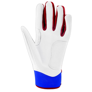 100% gants de frappeur de baseball en cuir de vachette originaux avec sangle courte pour hommes jeunes adultes et gants de frappeur unisexes - Product Image 2