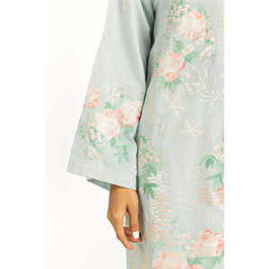 Traje Bordado Swiss Lawn Slub de 3 Piezas para Verano - IPSTD-44738 - Product Image 6