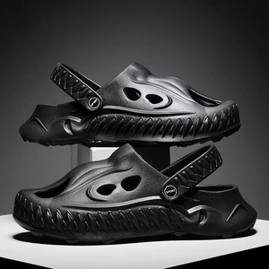 Wholesale casual <b>summer</b> men footwear fashion <b>slippers</b> and sandal Cool breathable comfortable quick-drying shoe Best Quality - Product Image 2