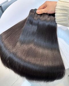 ผมมนุษย์แบบทรงตรงจากเวียดนามผมมนุษย์แท้แบบสองชั้น - Product Image 1