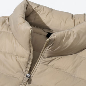 OEM Customizable High Quality Men's Winter Slim Fit Bomber Jacket Soft Casual Quilted Canvas <b>Warm</b> Breathable OEM Service - Product Image 2