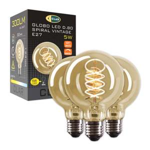 Bombilla Incandescente Regulable Vintage G80 de 5W - Product Image 1