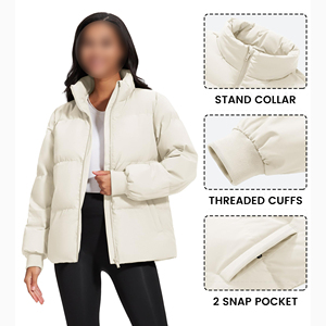 เสื้อแจ็คเก็ตพัฟเฟอร์ผู้หญิงคุณภาพสูง เงางาม สวมใส่สบาย มีไซส์พลัส ผลิตตามสั่ง ราคาขายส่ง เสื้อแจ็คเก็ตสำหรับกิจกรรมกลางแจ้ง ปี 2026 - Product Image 3