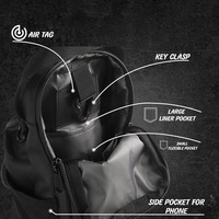 Sac de sport magnétique au design unique, service OEM, nouvelle vente, fabriqué en matériau durable, sac de sport magnétique