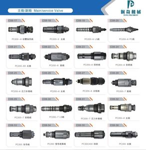 Repuestos para Excavadora SK75, Válvula de Descarga para Maquinaria de Construcción - Product Image 3