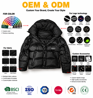 Veste matelassée à capuche pour homme, coupe ample, tendance, décontractée, doublée à carreaux, idéale pour l'extérieur en hiver, personnalisable OEM, vente en gros