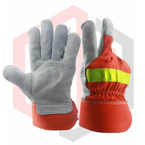 ถุงมือนิรภัยหนังป้องกันมือเต็มรูปแบบใส่สบายถุงมือทำงานดีไซน์ล่าสุดสำหรับผู้ใหญ่ - Product Image 1