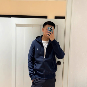 Sudadera con Capucha Extra Grande para Hombre, Estilo RL, con Logotipo Personalizado, Estilo Clásico, Bordada, de Algodón Sólido, Diseño de Marca - Product Image 3