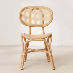 เก้าอี้รับประทานอาหารหวายตกแต่งแข็งแรง: ทำด้วยมือในเวียดนามสำหรับห้องรับประทานอาหารห้องนั่งเล่นสำนักงาน - Product Image 6