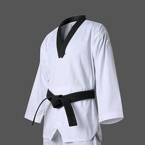 Uniformes profesionales de Kung Fu 100% algodón Karate uniforme artes marciales Karate ropa logotipo personalizado y tamaño de alta calidad - Product Image 2