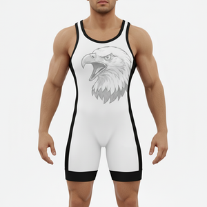 Nouveauté : Singlet de musculation pour homme en polyester de haute qualité, vêtements de sport personnalisés pour la lutte - Product Image 5