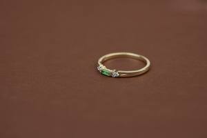 แหวนเพชรมอยส์ซอไนท์สุดหรูสำหรับผู้หญิง0.12กะรัตตัดเป็นทรงกลมและมีความคมชัด VS1 IGI SGL ได้รับการรับรองจากทองคำโรสโกลด์ซิลเวอร์ - Product Image 6