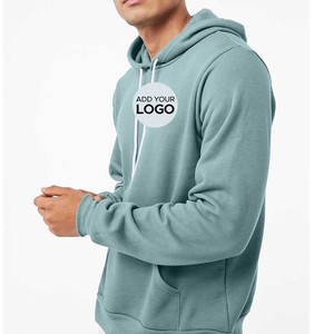 Sweat à capuche en molleton tri-mélange 80% coton, 20% polyester pour hommes - Product Image 2