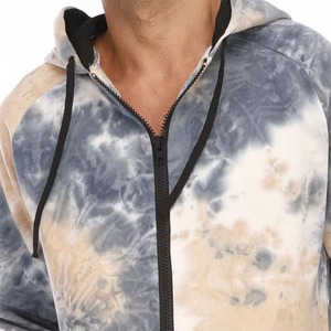 Vêtements de survêtement pour hommes en coton 100% - Sweat-shirts et pantalons de survêtement tie-dye en gros 2025 - Vêtements décontractés pour l'entraînement - Survêtement coupé et cousu pour hommes - Product Image 5