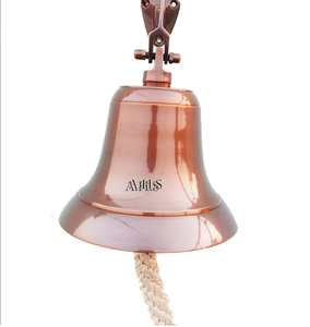 Campana de Barco Antigua de Latón Macizo de 7 Pulgadas, Personalizada y Moderna, para Hogar, Cocina, Interiores y Exteriores - Product Image 2
