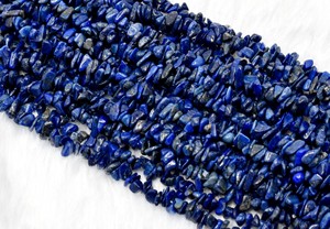 Hot Selling Lapis Lazuli Uncut Chip Beads Natural Crystal <b>Stone</b> For Healing Jewelry MAking - Product Image 4