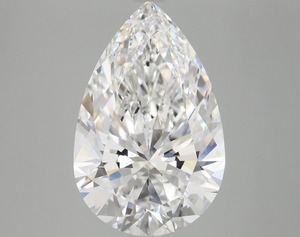 Diamante en forma de pera cultivado en laboratorio 5.02ct E VVS2 - Product Image 1