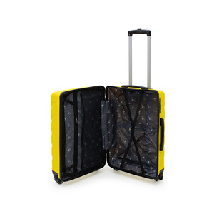 Copella Unbreakable 2-Piece Polypropylene <b>Suitcase</b> Set Medium & Cabin <b>Yellow</b> Unisex Design Collection - Product Image 3