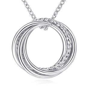 Nuevo Collar de Cadena de Eslabones Chapado en Oro de Plata de Ley 925 para Mujer con Circonitas, Moderno, Ideal para Bodas, Compromisos, Aniversarios, Fiestas, Regalo Perfecto - Product Image 1