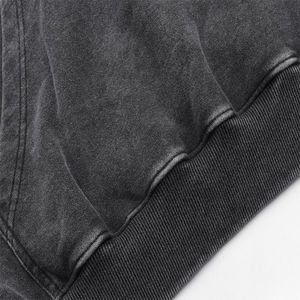 Sweat à capuche vintage délavé à l'acide pour hommes avec logo personnalisé pull en coton Style automne Hip Hop vente en gros d'impression numérique - Product Image 5