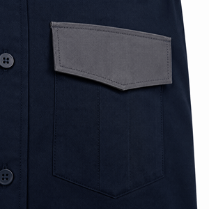 Custom Navy Grey Long Sleeve <b>Security</b> Guard Uniform Shirt <b>Trouser</b> Set with Belt for Corporate Facility Team Wholesale OEM Supply - Product Image 4