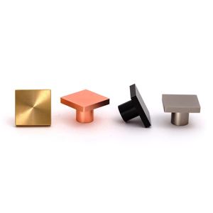 Poignée de porte en marbre poli de 30 mm carré, couleur, forme et taille personnalisées, fabriqué en Inde - Product Image 1