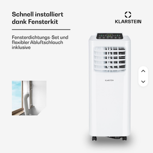 Climatiseur portable tour 7000 BTU pour la maison, 3 vitesses de refroidissement, déshumidificateur, ventilateur, contrôle par application, commande tactile, faible bruit 50 dB - Product Image 3
