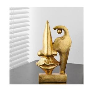 Sculpture contemporaine en aluminium coulé mettant en valeur un design raffiné, une énergie créative et un impact esthétique durable. - Product Image 3