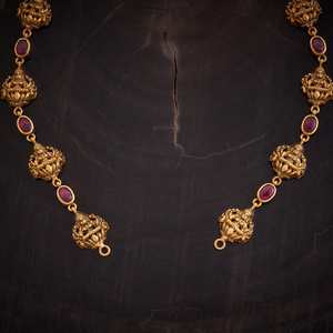 Wedding-Ready <b>Silver</b> Temple <b>Chain</b>-156801 - Product Image 2