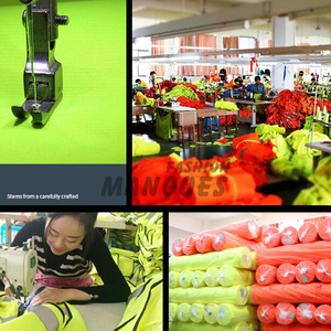 Chaleco de Seguridad Reflectante de Alta Visibilidad ANSI Clase 3 para Mujer, con LED Intermitente, Impermeable, de Color Contrastante, para Ciclismo, Invierno, OEM - Product Image 2