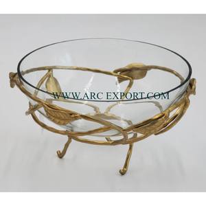 Cuencos de decoración de Mesa para el hogar Cuencos de servidor de alimentos de metal de Calidad exclusiva para uso de vajilla de cocina a precio asequible - Product Image 2