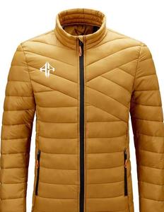 Top Tendance Logo Personnalisé Hiver Imperméable À Séchage Rapide Respirant Imprimé Zipper Puffer Veste 100% Polyester ATLANTIC - Product Image 1