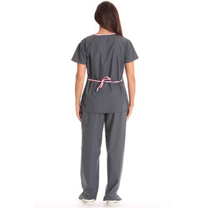 Ensembles de gommage d'hôpital en toile douce des fabricants professionnels Logo personnalisé Combinaisons d'hôpital à fort impact au prix du marché - Product Image 2