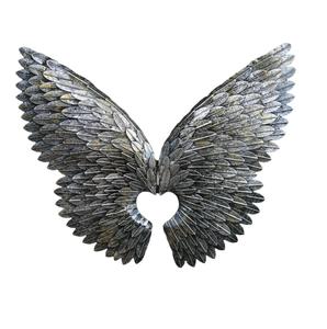 Accueil Hôtels et restaurants Décoration de mariage Art mural en fer Ailes suspendues Art mural en métal Décor à bas prix. - Product Image 5