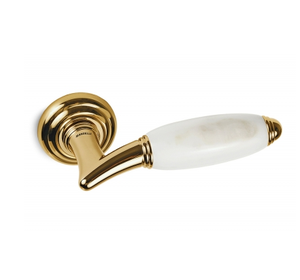 Quincaillerie de montage de meubles tiroir de porte en marbre fantaisie moderne poignée d'armoire de cuisine pièce de conception supérieure en marbre bleu - Product Image 4