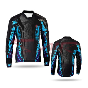 Men Paintball Jersey Top Grade Customized Fully Sublimation Padded Factory Made High Quality Mesh SAIR GARMENTS INDUSTRY Model - Product Image 2