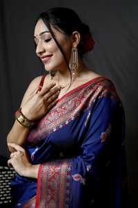 Nouveau vêtement de fête à la mode, sari en soie avec blouse, pièce indienne pour femmes, sari bon marché, prix bas, vente en gros - Product Image 6