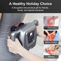 Pistolet de massage vibrant multi-têtes 16/24, masseur musculaire profond pour le cou et les épaules, pistolet de massage électrique portatif pour tissus profonds