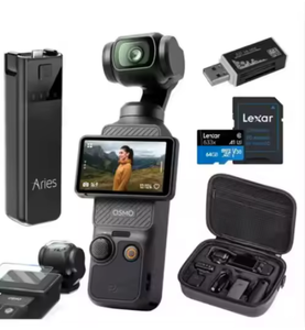 Cámara de mano Osmo Pocket 3 Creator Combo de alto rendimiento con estabilizador de 3 ejes y video 4K para vlogging - Product Image 1