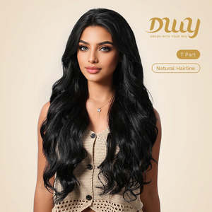 CLEARANCE SALE! Asher C-DWY 28 Inches Long Curly Glueless Synthetic <b>Wig</b> for Women Black with Transparent Lace Front Side Part - Product Image 2