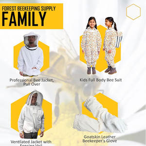 Traje profesional de apicultura para apicultores, mono de apicultura, traje de abeja de algodón, ropa para apicultores - Product Image 6