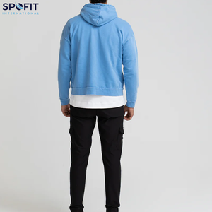 Sudaderas con Capucha Estampadas Personalizadas OEM, Lisas, 100% Algodón, Gruesas, Pesadas, 420g, Corte Regular Informal para Hombre, Invierno, Ecológicas - Product Image 5